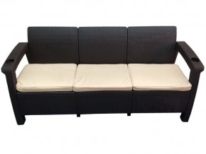 Диван Yalta Sofa 3 Set шоколадный в Дегтярске - degtyarsk.magazin-mebel74.ru | фото