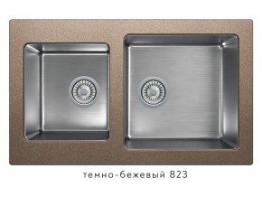 Мойка комбинированная Tolero twist TTS-840 Темно-бежевый 823 в Дегтярске - degtyarsk.magazin-mebel74.ru | фото