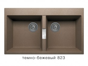 Мойка кварцевая Tolero Loft TL-862 Темно-бежевый 823 в Дегтярске - degtyarsk.magazin-mebel74.ru | фото