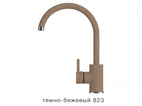 Смеситель кухонный Элара Tolero Темно-бежевый 823 в Дегтярске - degtyarsk.magazin-mebel74.ru | фото