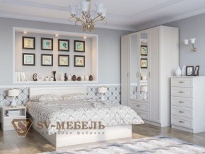 Спальня Вега Сосна Карелия Серия 2 в Дегтярске - degtyarsk.magazin-mebel74.ru | фото