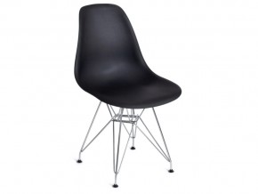 Стул Cindy Iron chair Eames mod. 002 черный в Дегтярске - degtyarsk.magazin-mebel74.ru | фото